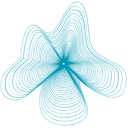 Geometric design of intersecting lines on a transperent background