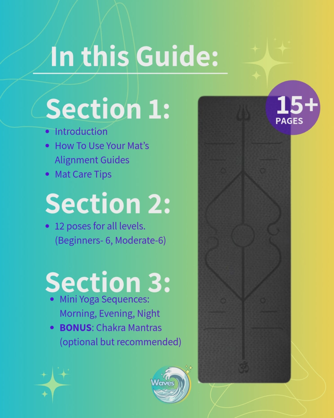 Load video: sneak peek of waves wellness free alignment yoga guide