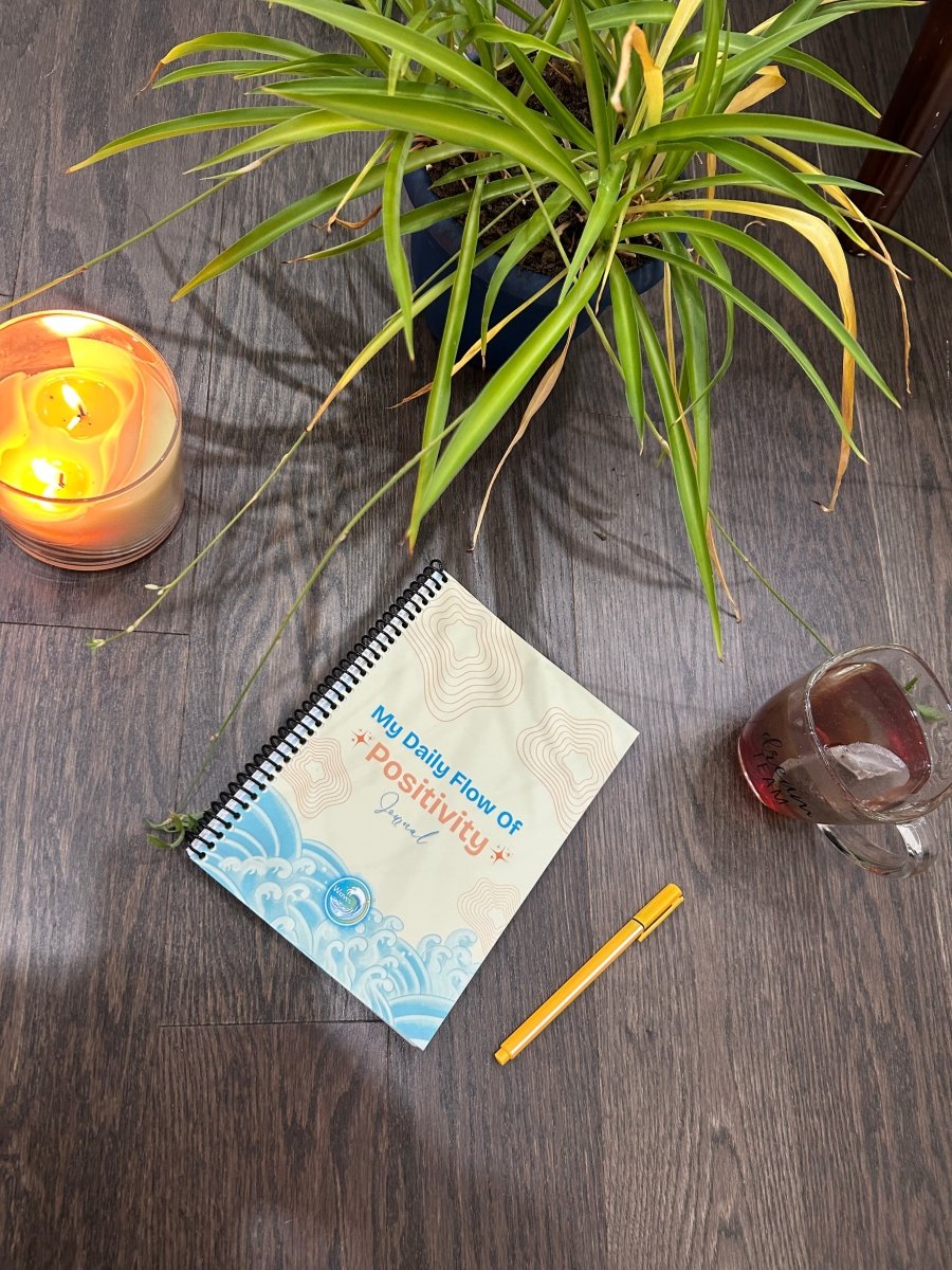 Flow Guided Wellness Journal | Daily Self Care & Growth - Waves Wellness