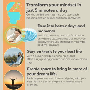 Flow Guided Wellness Journal | Daily Self Care & Growth - Waves Wellness