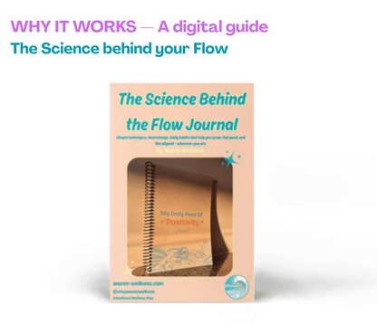 Flow Guided Wellness Journal | Daily Self Care & Growth - Waves Wellness