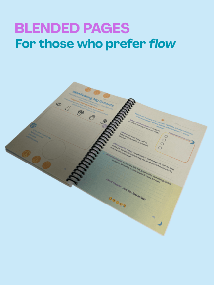 Flow Guided Wellness Journal | Daily Self Care & Growth - Waves Wellness