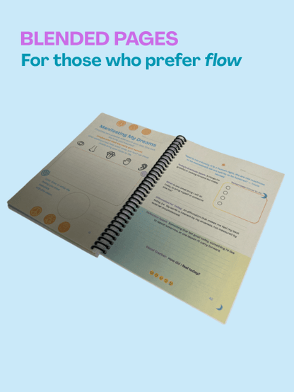 Flow Guided Wellness Journal | Daily Self Care & Growth - Waves Wellness