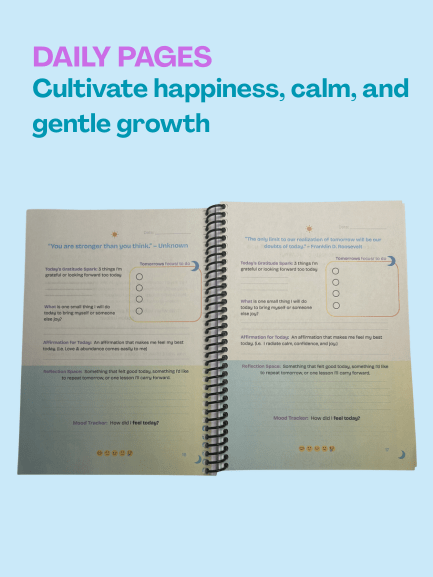 Flow Guided Wellness Journal | Daily Self Care & Growth - Waves Wellness