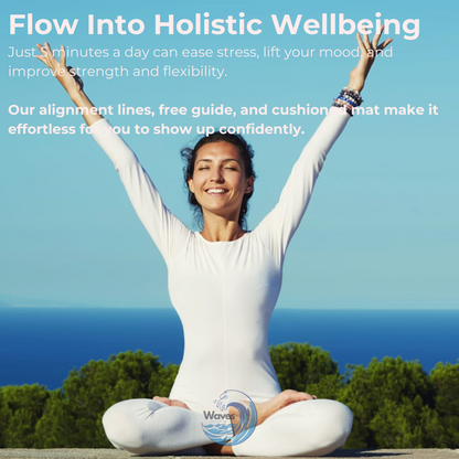 6mm Eco Alignment Yoga Mat - Cushioned Support for All Levels