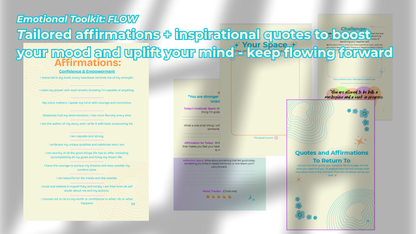 Flow State Guided Transformation Journal – Positivity & Self-Care for Happier Living